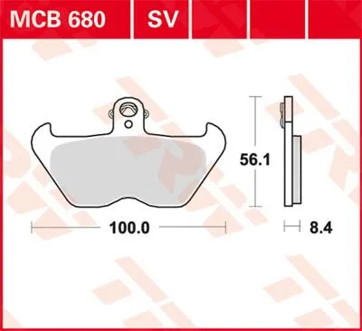 SV Series Синтеровани спирачни накладки