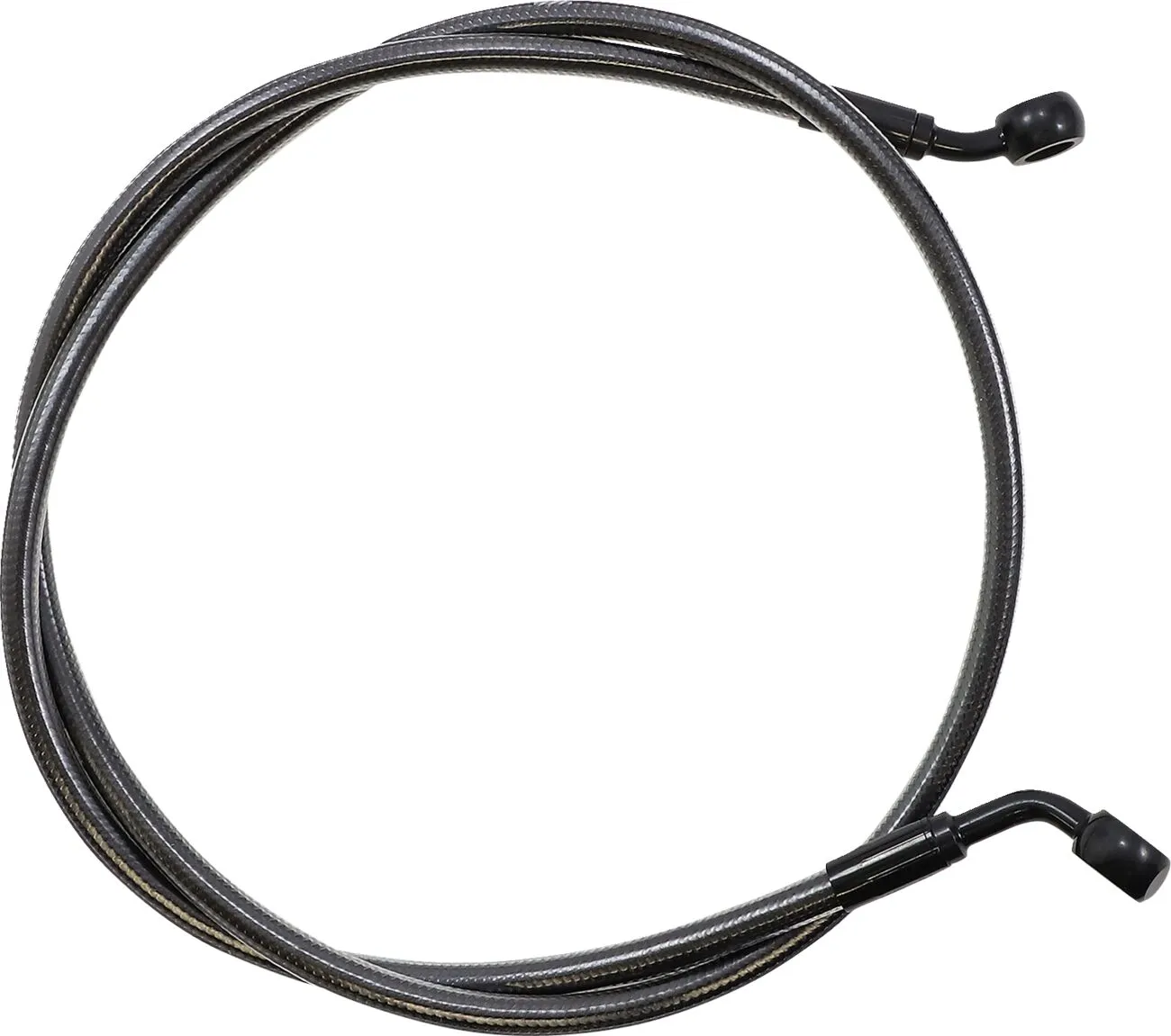 E-Z Align Braided Single Disc Front Brake Line