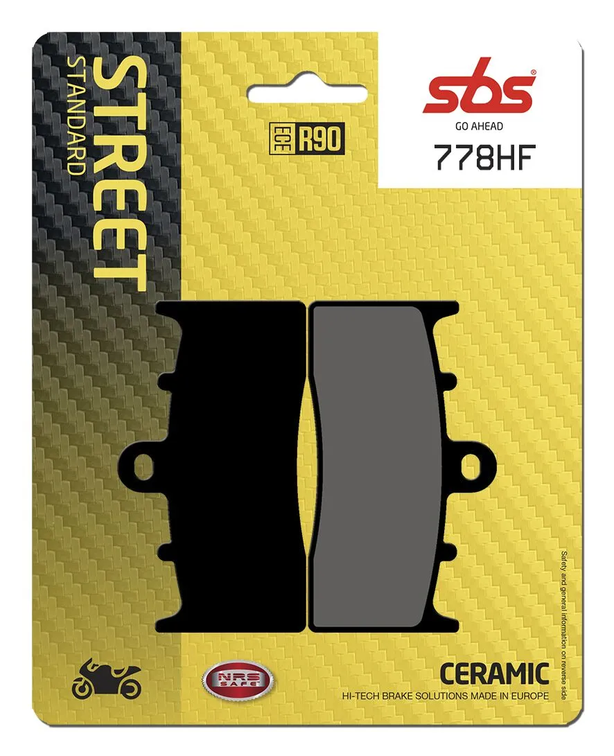 HF Street Ceramic Organic спирачни накладки