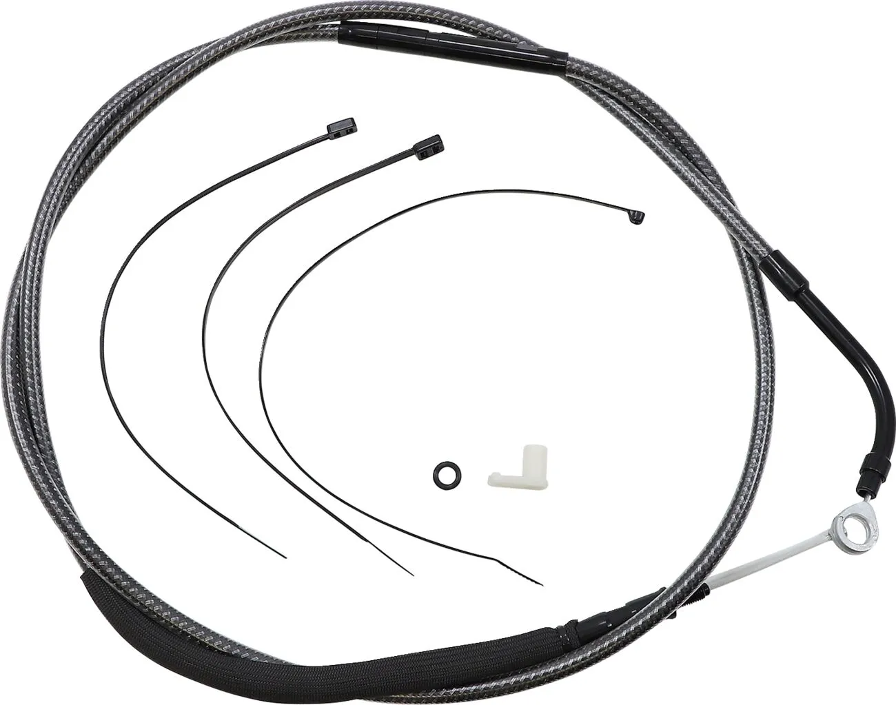 High-Efficiency Polished KARBONFIBR Clutch Cable
