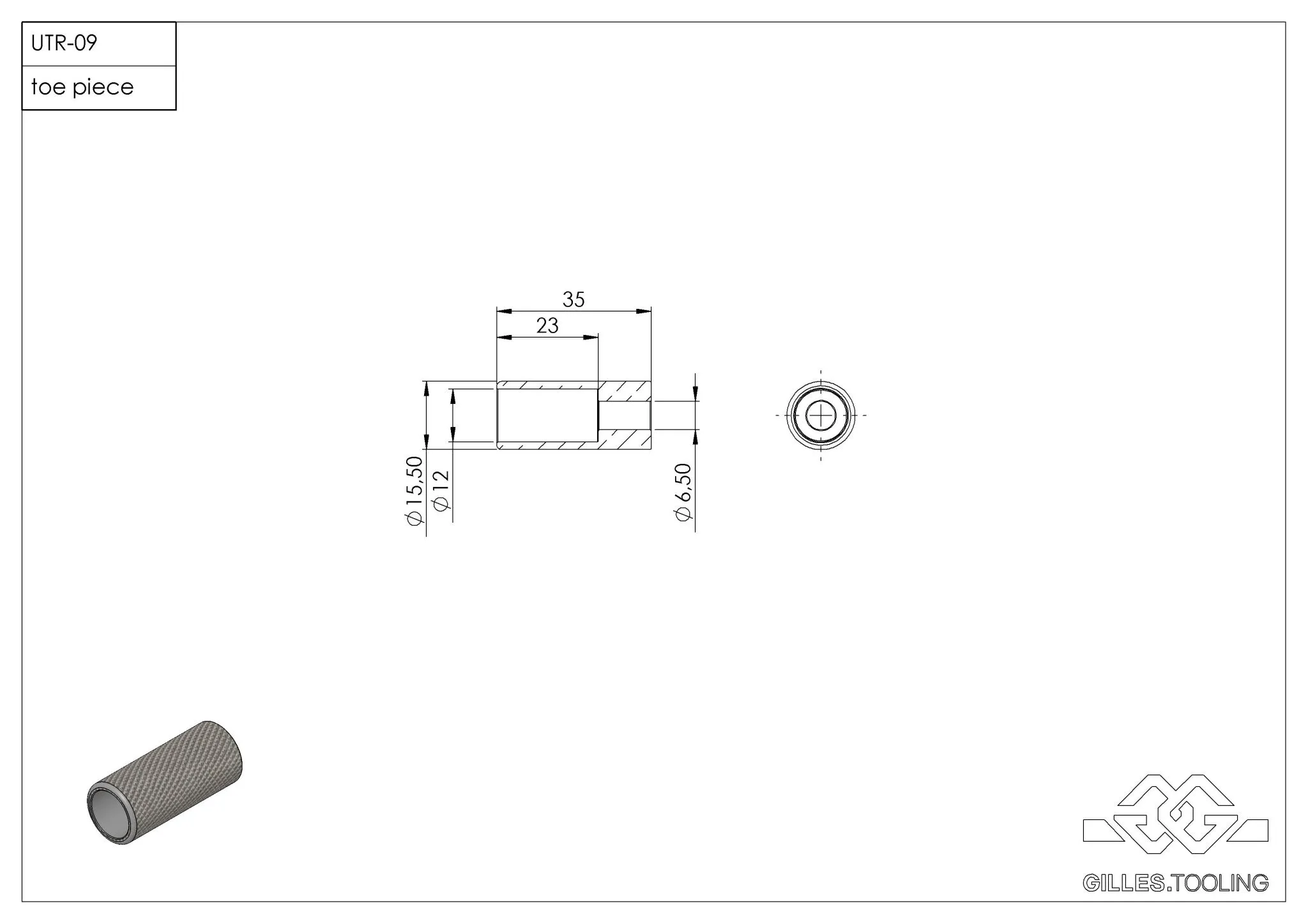Toe Piece for Footpegs