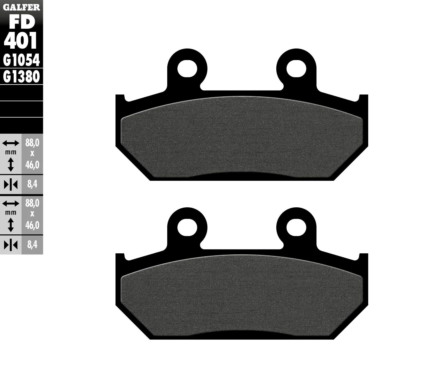 Semi-Metallic Brake Pads
