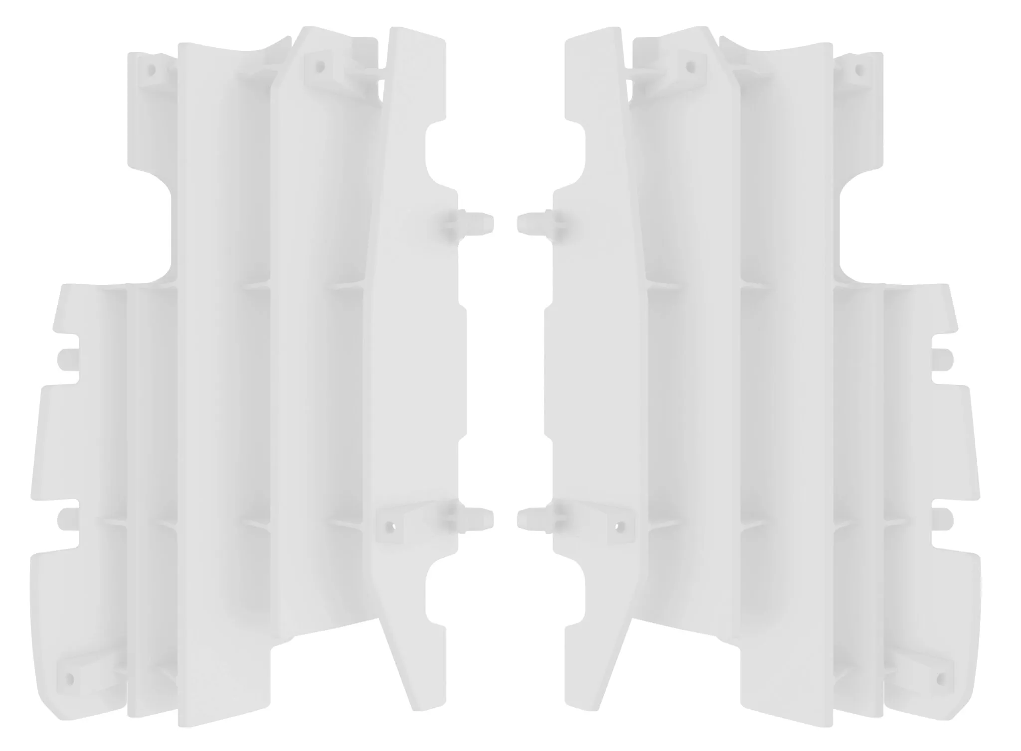 Radiator louvers