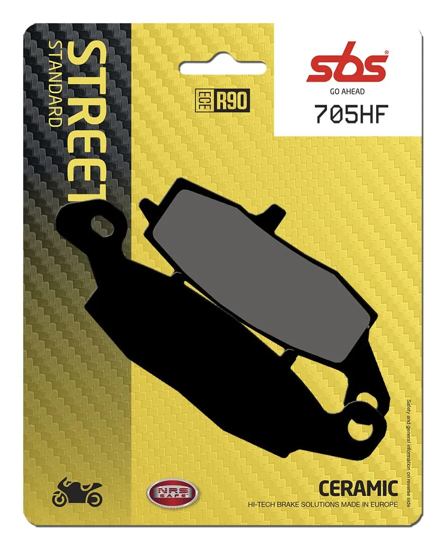 HF Street Ceramic Organic спирачни накладки