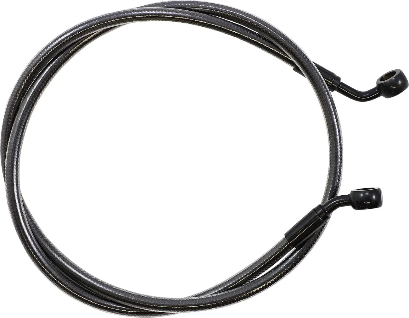 E-Z Align Braided Single Disc Front Brake Line