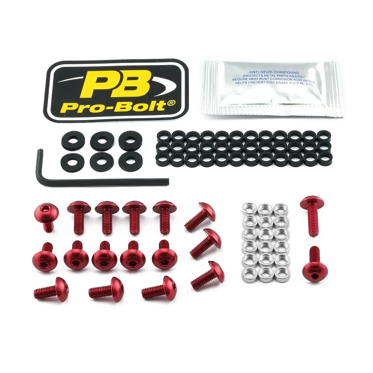 Aluminium Fairing Bolt Kit for KTM