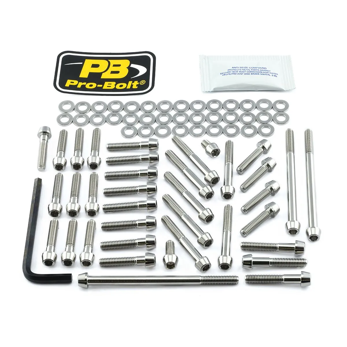 Stainless Steel Engine Bolt Kit for KTM