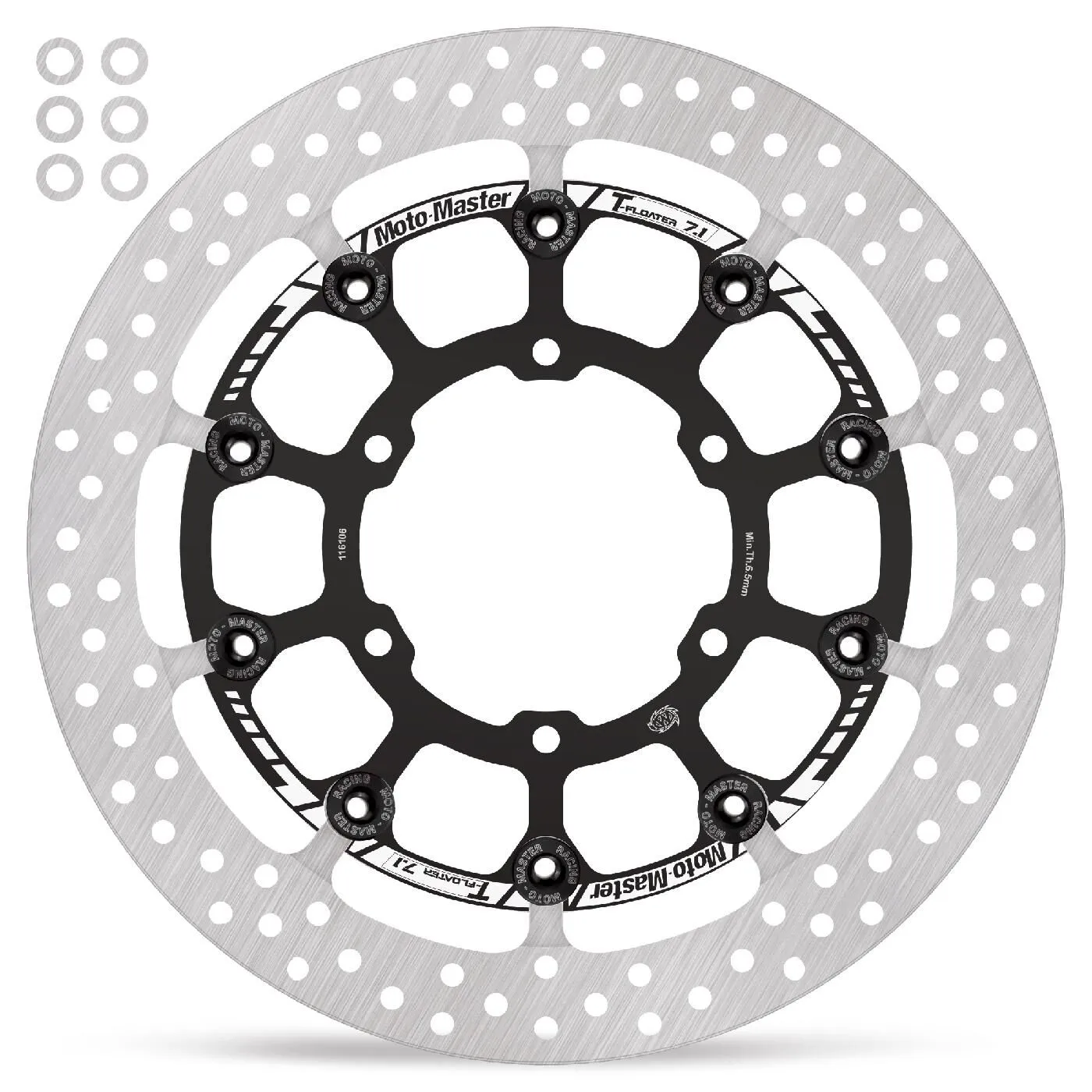 HALO series T-Floater brake rotor