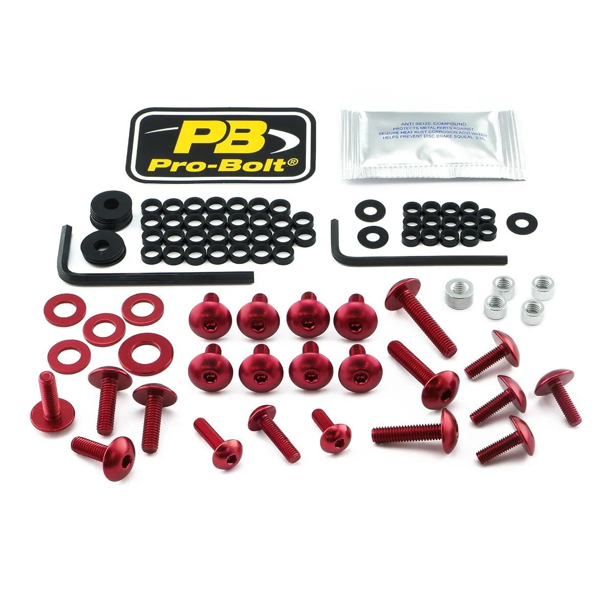 Aluminium Fairing Bolt Kit for Kawasaki