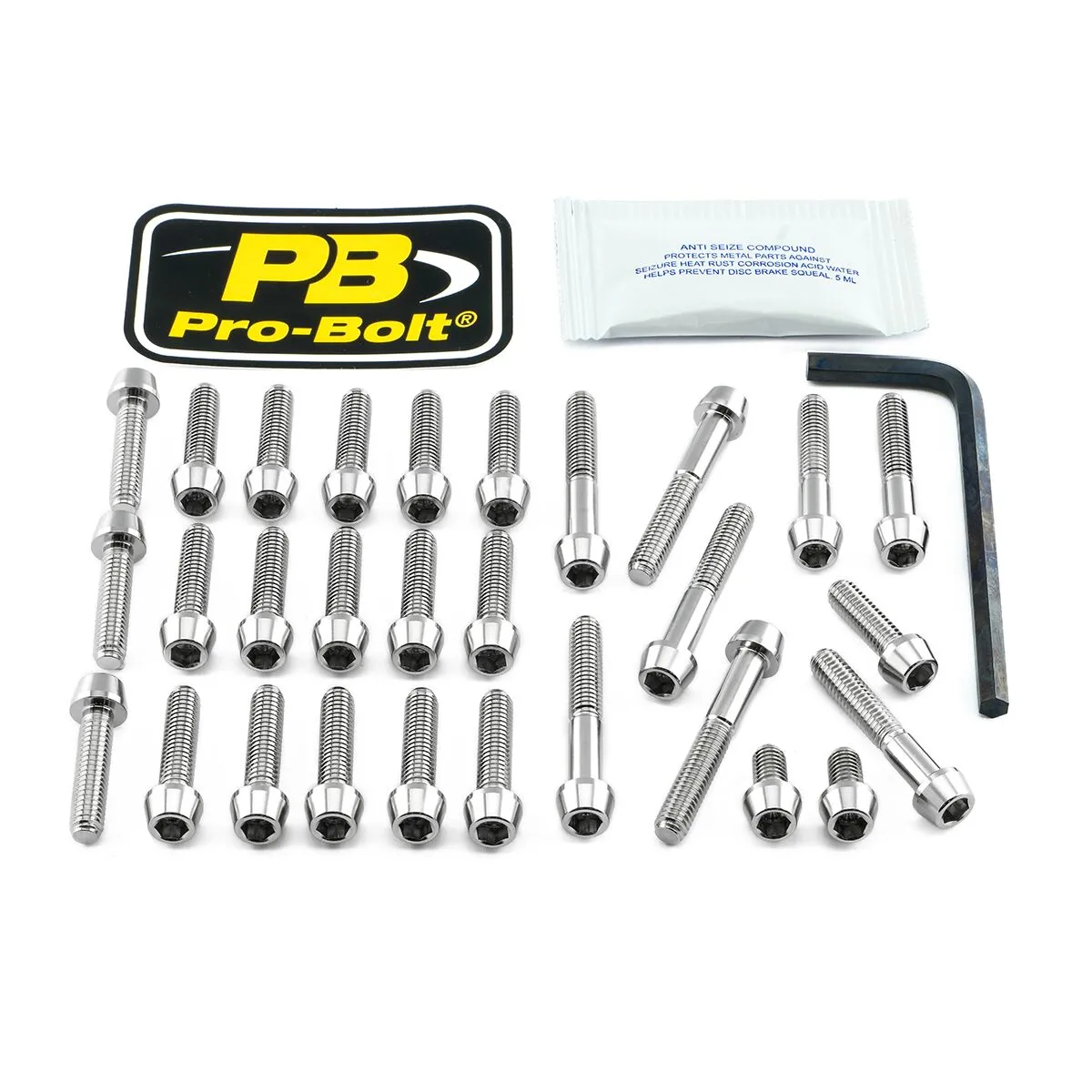 Stainless Steel Engine Bolt Kit for Aprilia