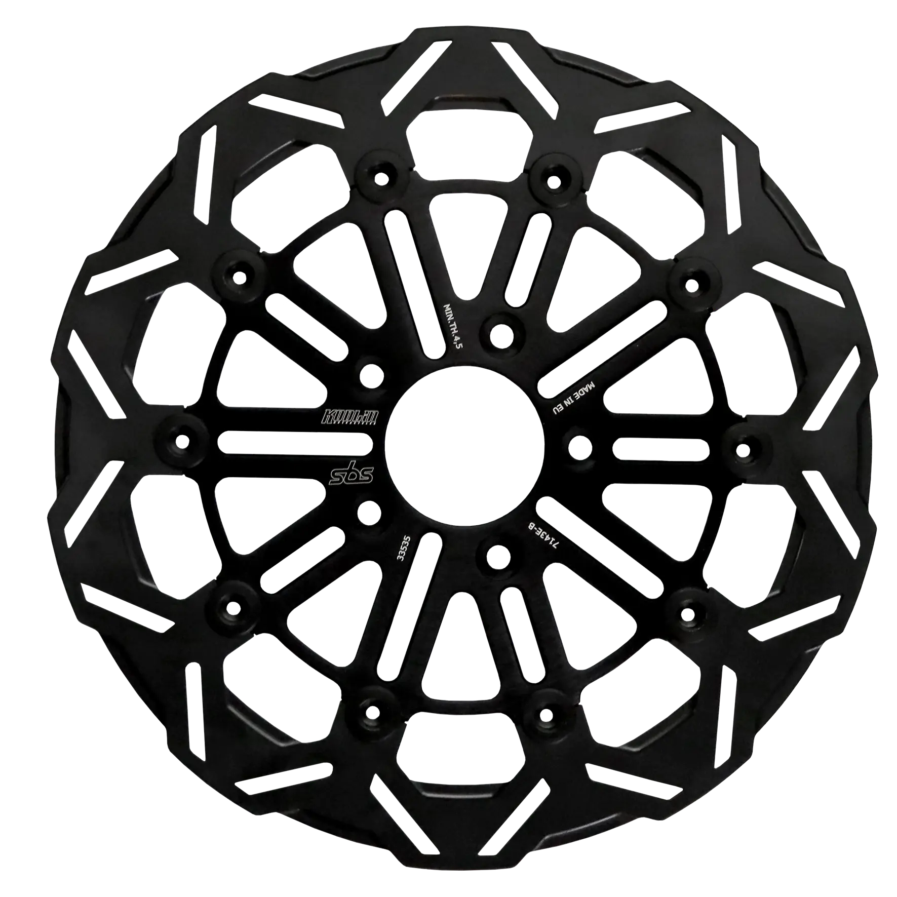 SPECIALIZED BRAKE DISC ALU CENTER KODLIN DESING BLACK