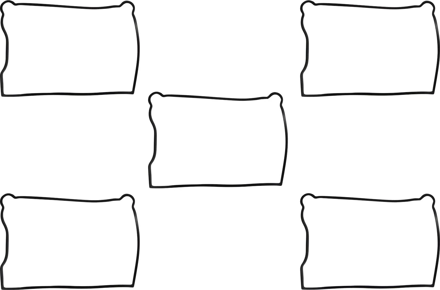 Replacement Rocker Box Cover Gaskets
