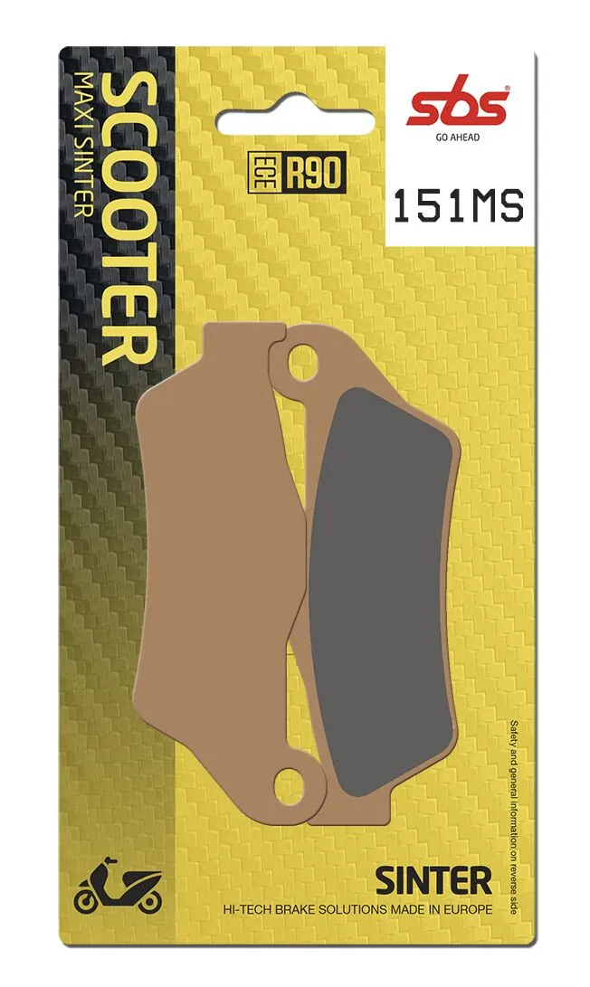 MS Scooter Maxi Sintered Brake Pads