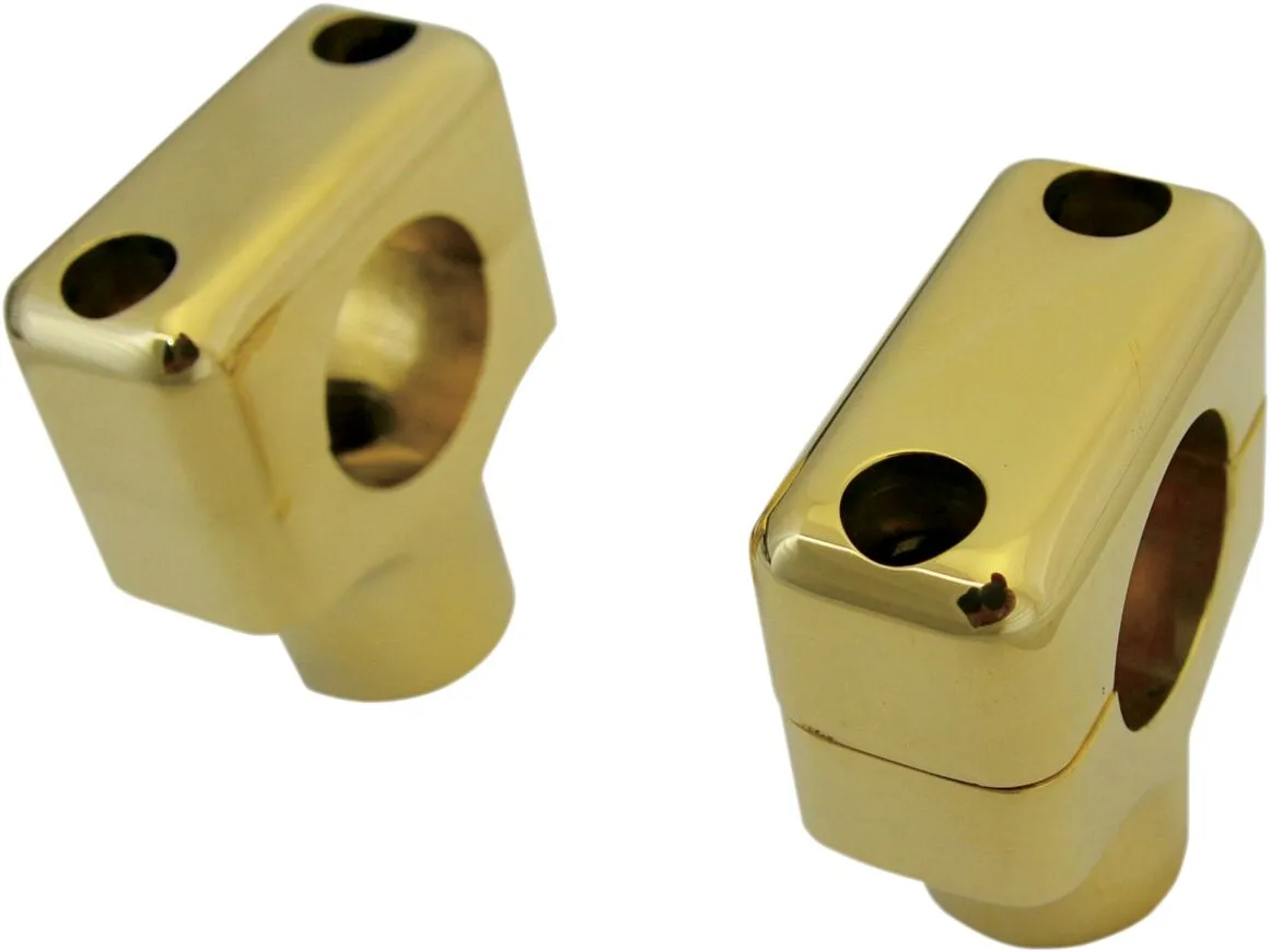 Brass Handlebar Risers