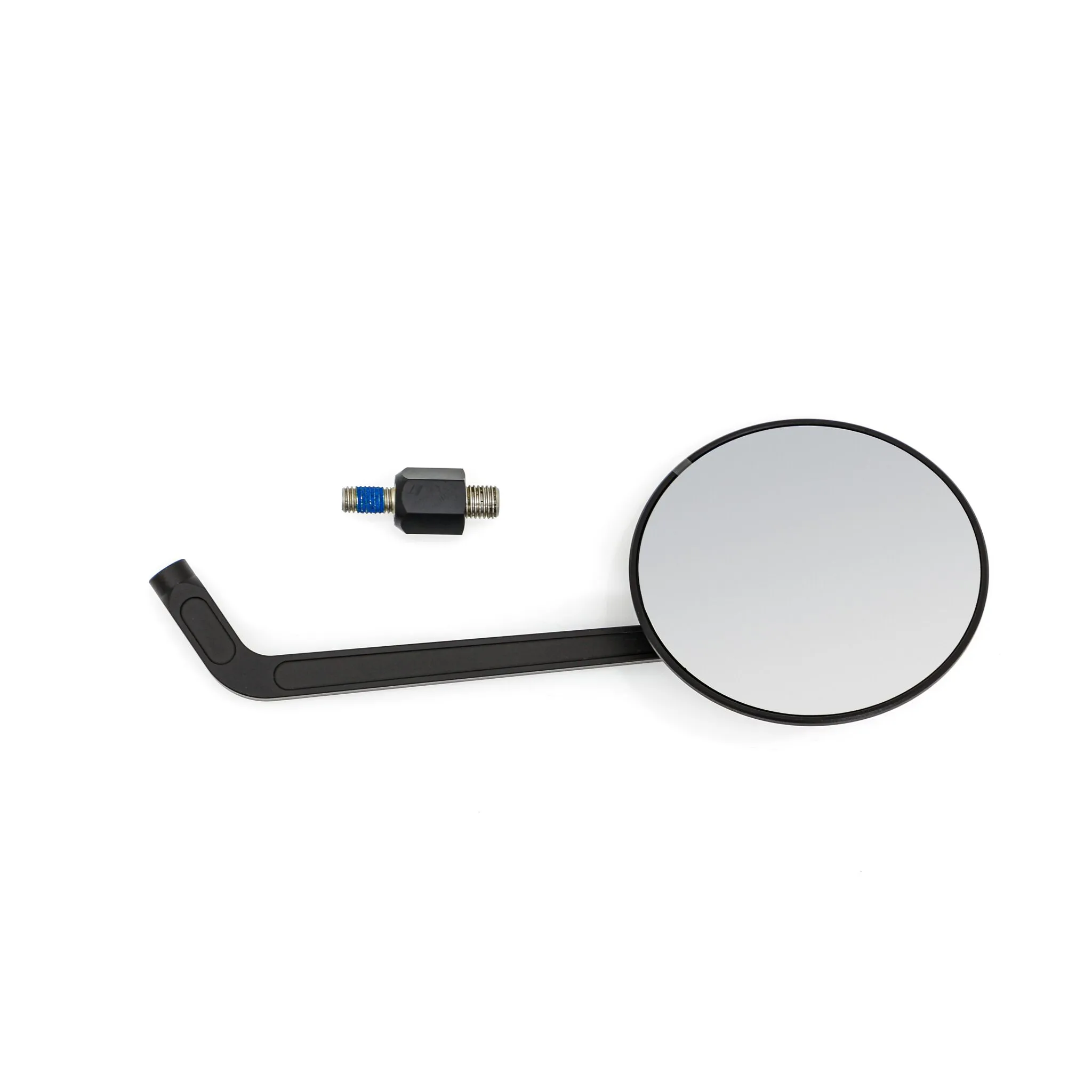 D-Mirror 21" Aluminium Flat Round (Left)