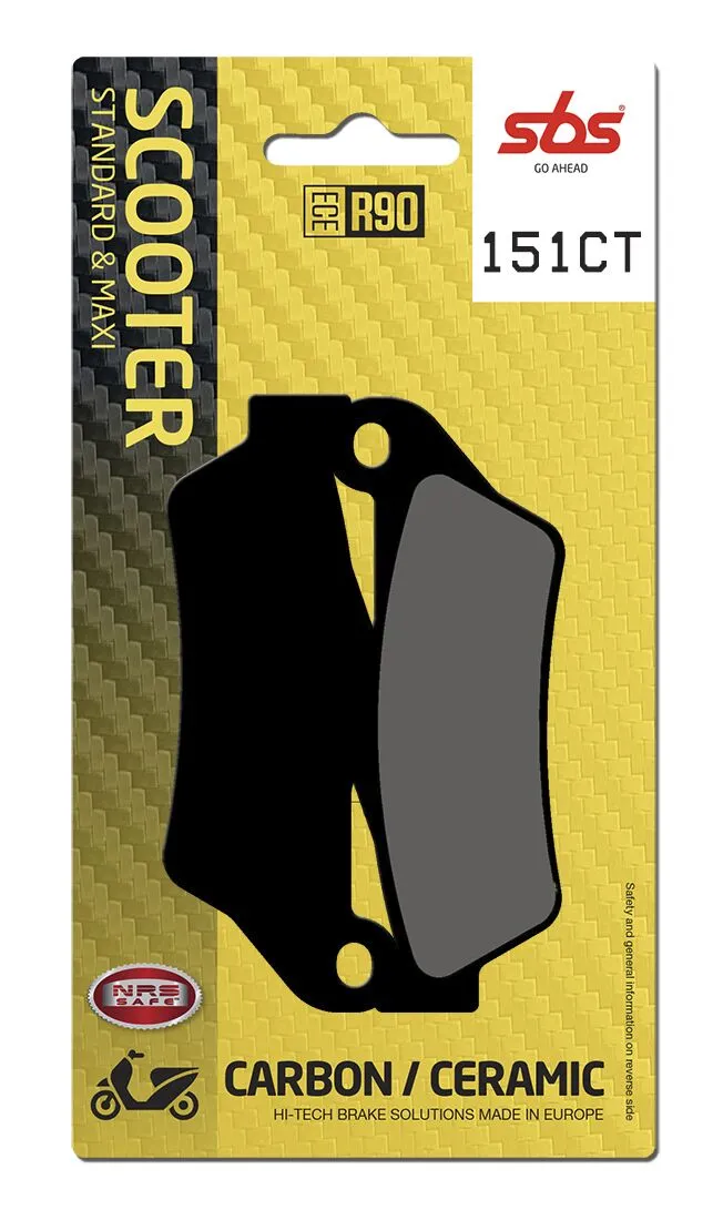 CT Scooter Carbon Tech Organic Brake Pads